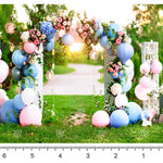Blossom Party Arch Backdrop