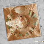 Blossom Court Majesty Newborn Baby Photography Backdrop