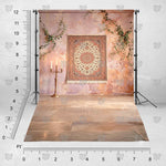 Blush Ornamental Panel photography backdrop by BackdropIndia