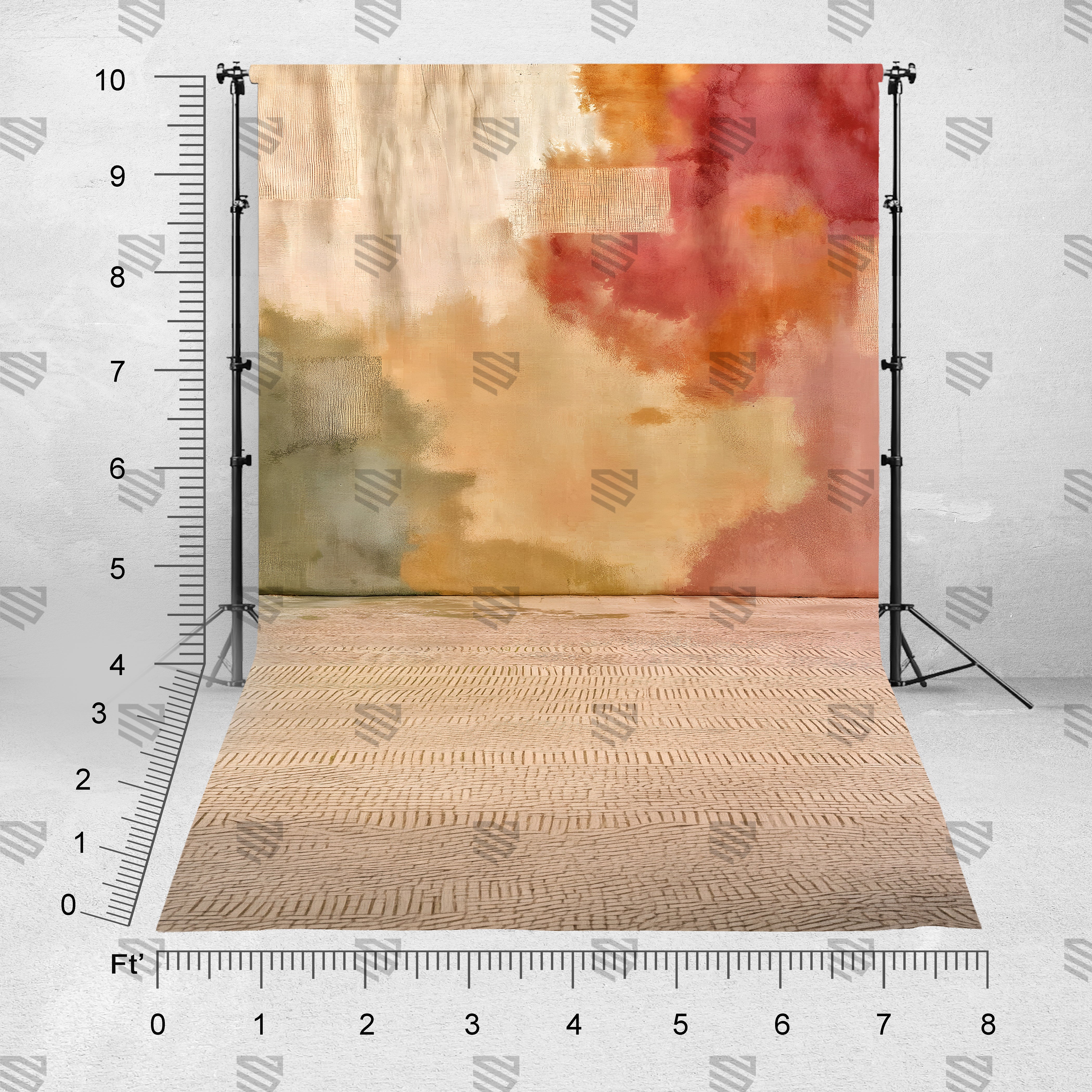 Blush Earth Abstract
