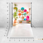 Boho Retreat Backdrop
