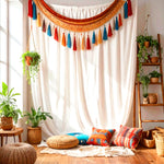 Bohemian Cozy Corner Backdrop