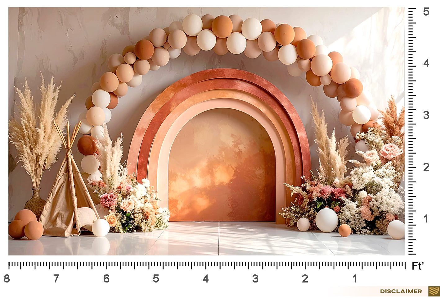 Boho Sunset Arch