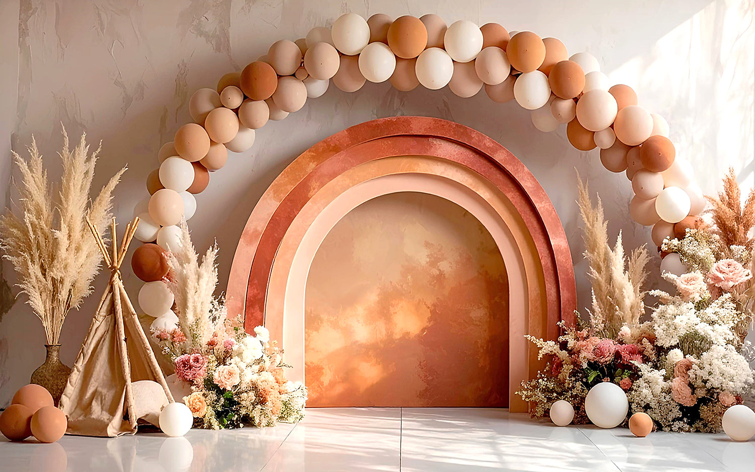 Boho Sunset Arch