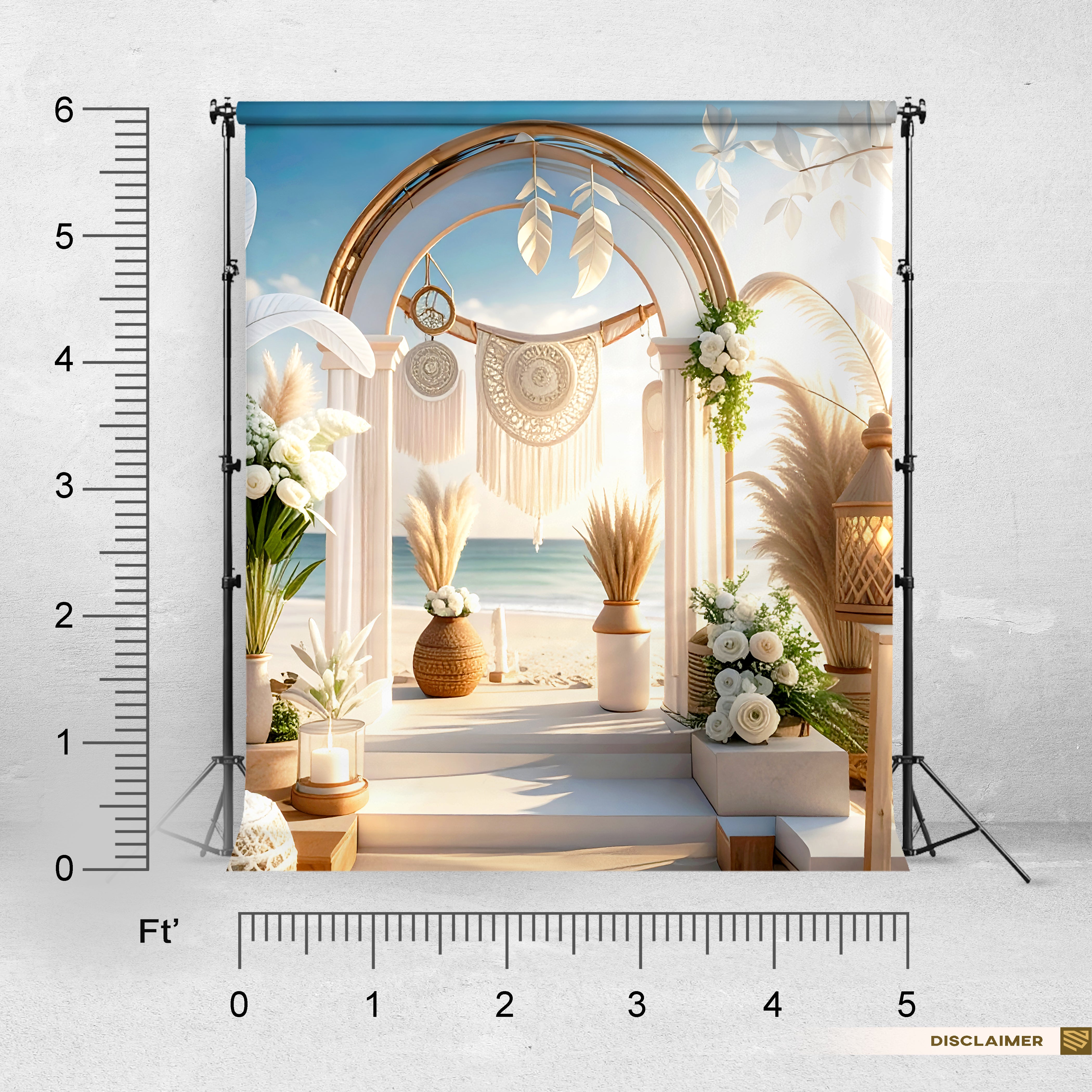 Boho Beach Bliss – A Dreamy Coastal Setup