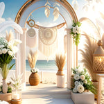 Boho Beach Bliss Backdrop
