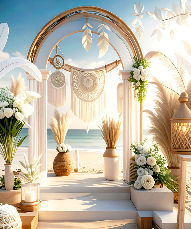 Boho Beach Bliss – A Dreamy Coastal Setup