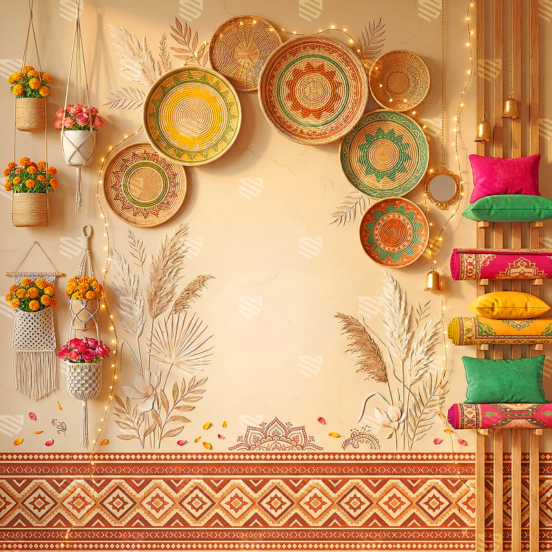 Boho Festive Wall Charm