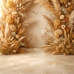Boho Pampas Elegance Backdrop