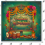 Bridal Mehndi Setup