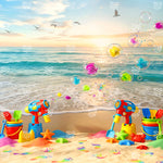 Bubble Beach Bliss Backdrop