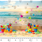 Bubble Beach Photoshoot Backdrop