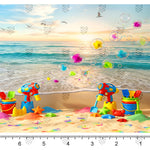 Baby Beach Theme Backdrop