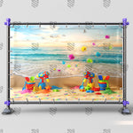 Beach Bliss Baby Backdrop