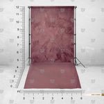 Burgundy textured background for portrait photography