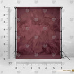 Burgundy Petal backdrop for fashion photoshoots