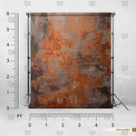 Burnt Sienna Brushwork photography backdrop for studio shoots