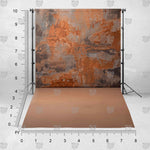 Brushwork-inspired backdrop for creative studio photography
