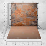 Burnt Sienna Brushwork Show Stopper backdrop by BackdropIndia
