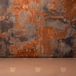 Burnt Sienna Brushwork Photography