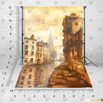 Sunset Townscape Backdrop