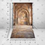 Sandstone-inspired passage background for photography