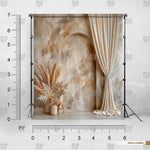 Champagne backdrop for professional studio photography