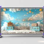 Cloud Voyage Baby Backdrop