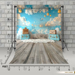 Cloud Nine Baby Background Backdrop