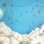 Cloudy Star Voyage Backdrop