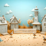 Coastal Breeze Haven Backdrop