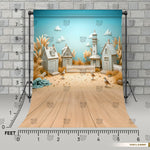 Seaside Baby Backdrop