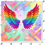 Colorburst Wings Background
