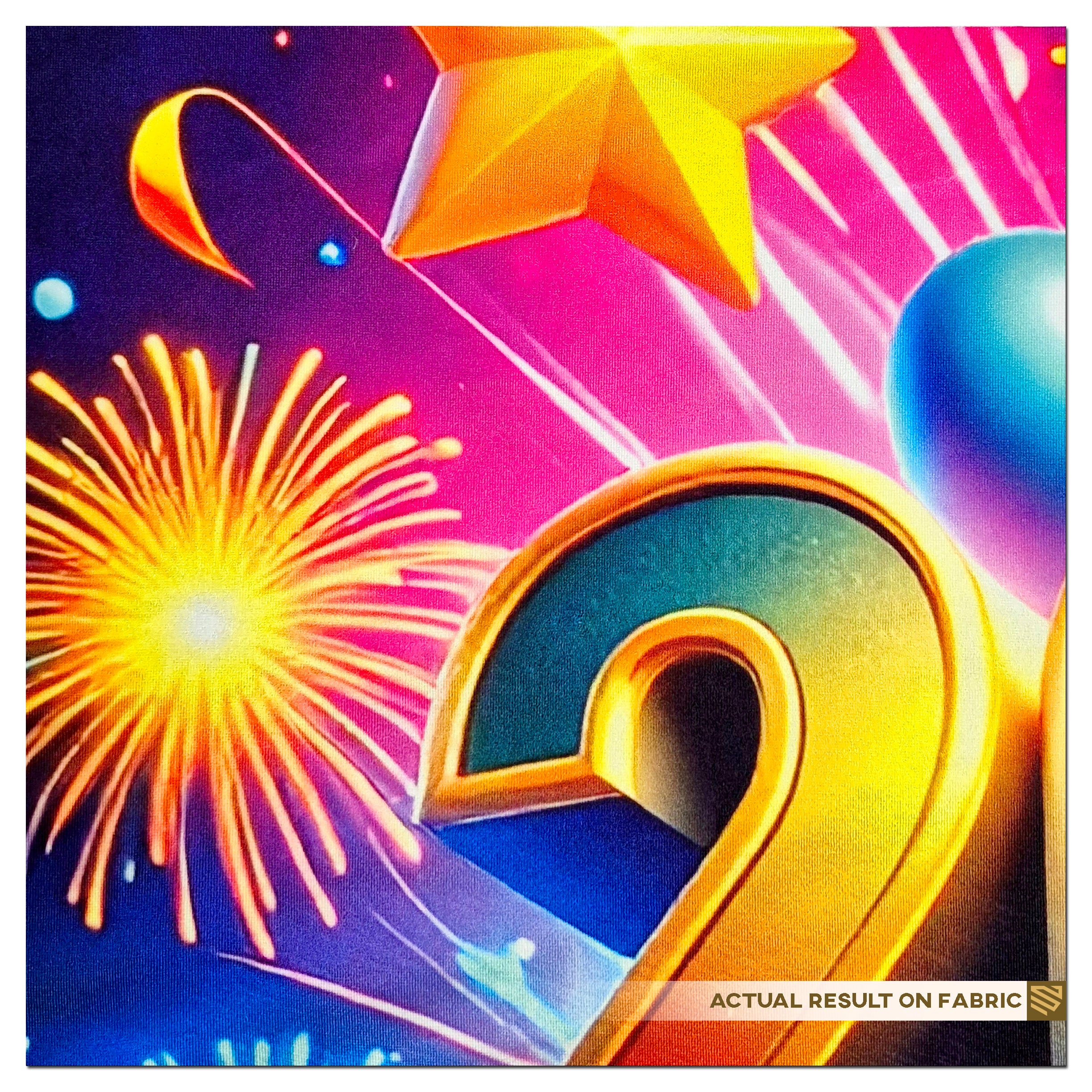 Colorful 2026 Celebration