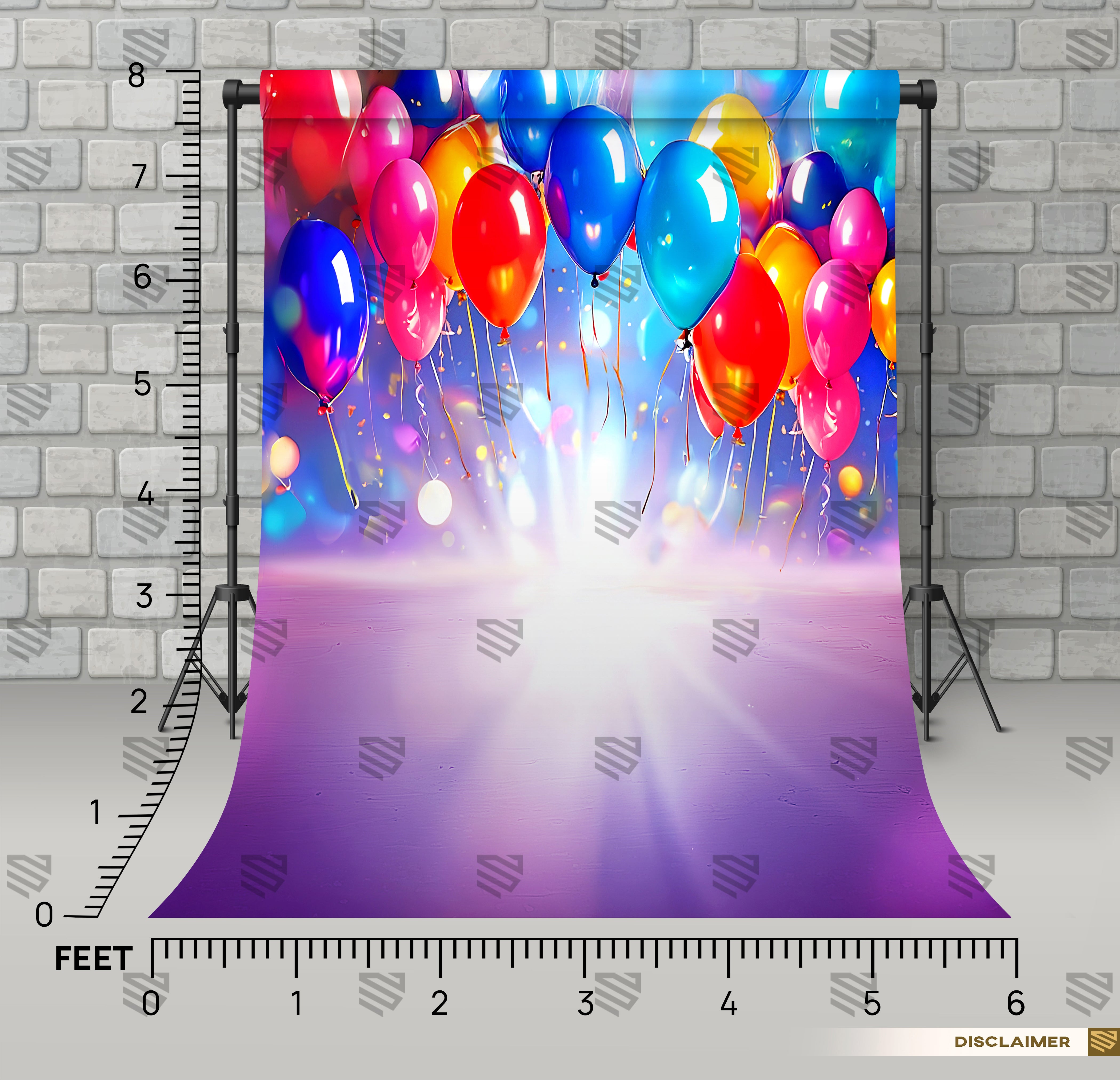 Colorful Celebration Burst