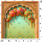 Festive Parasol Arch