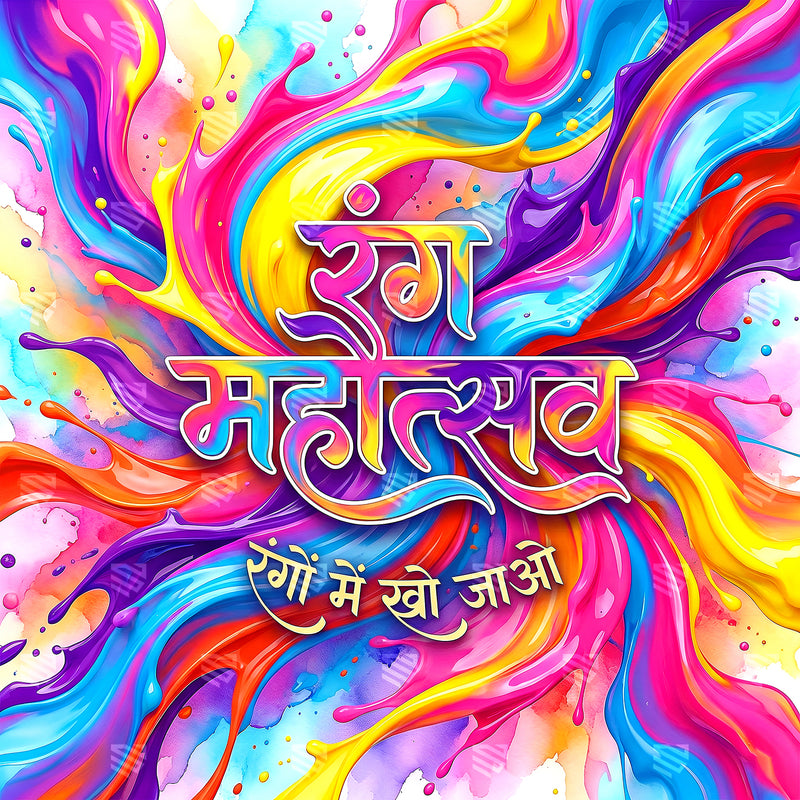 Colors of Holi Bliss