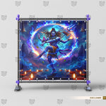 Cosmic Tandava of Shiva Backdrop