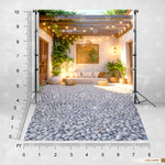 Outdoor Patio Backdrop