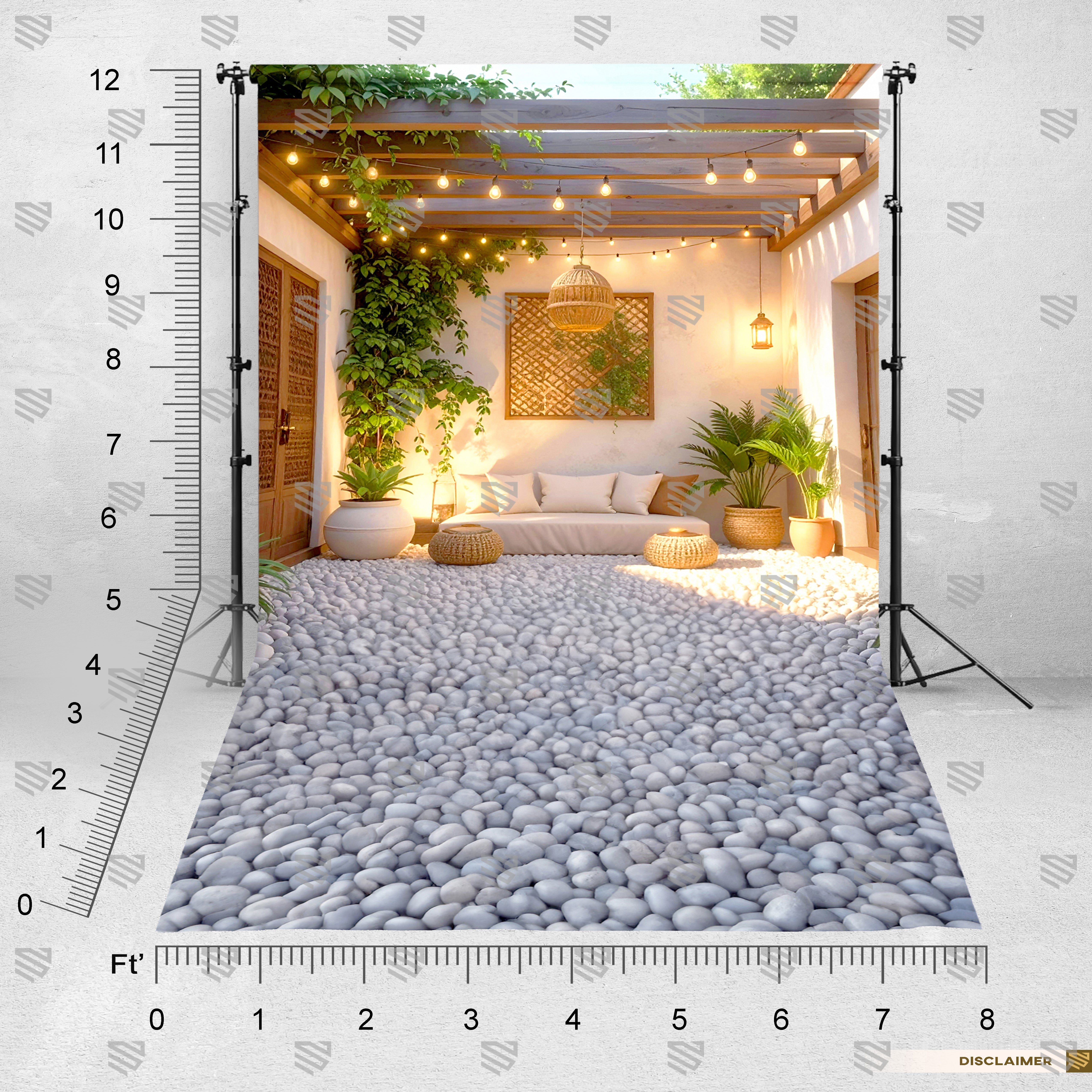Cozy Pebble Patio