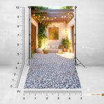 Rustic Pebble Patio