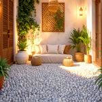 Pebble Patio Backdrop
