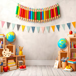 Creative Learning Corner Backdrop
