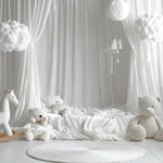 Cuddle Cloudy Corner Backdrop