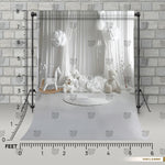 Cloudy Baby Photoshoot Backdrop