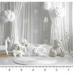 Baby Cloud Corner Backdrop