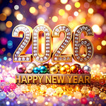 New Year 2026 Backdrop