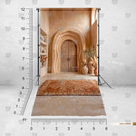 Earthy architectural photography background for model shoots