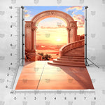 Stairway Photo Backdrop