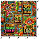 Desi Pop Fusion Backdrop